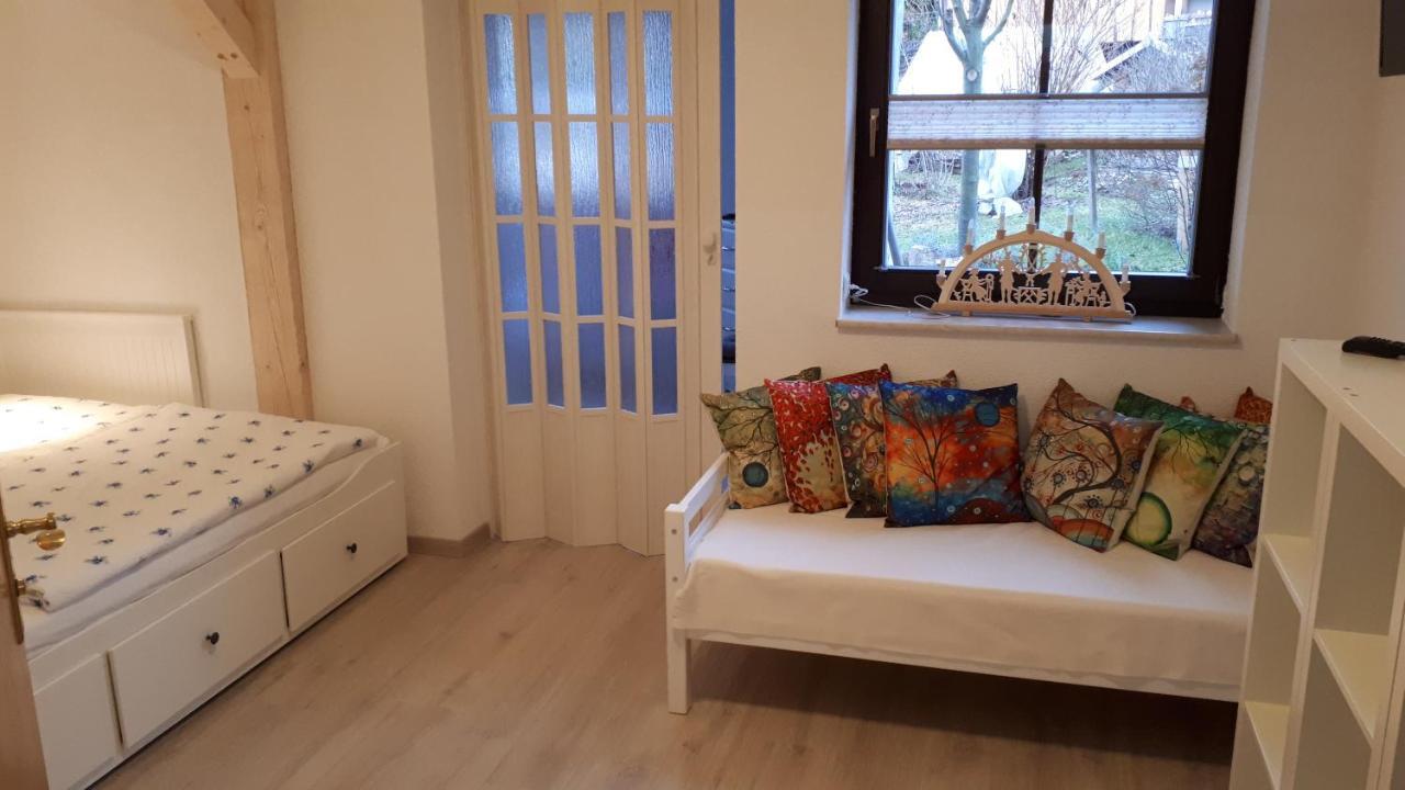 Ferienwohnung Aronia Garten โอเบอร์วีเซินธาล ภายนอก รูปภาพ